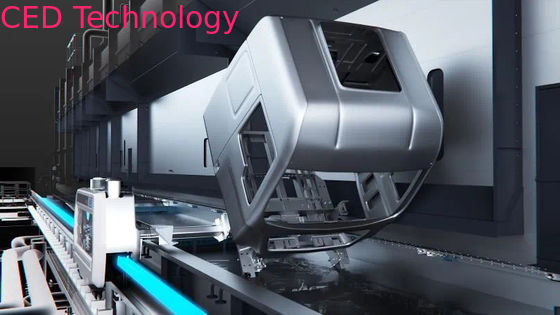 アルコール エーテルの本管の原料が付いているISO9001灰色の電気泳動のコーティング