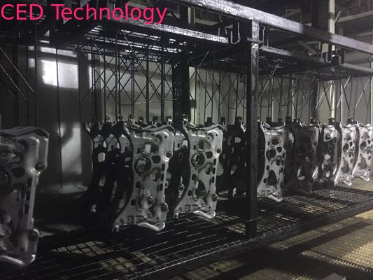 自動車スプリング電気泳動用EDペイント 優れた基材隠蔽性と耐食性