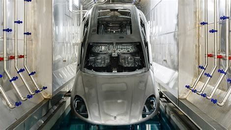 IATF16949有機酸車のペンキの電気泳動のコーティング